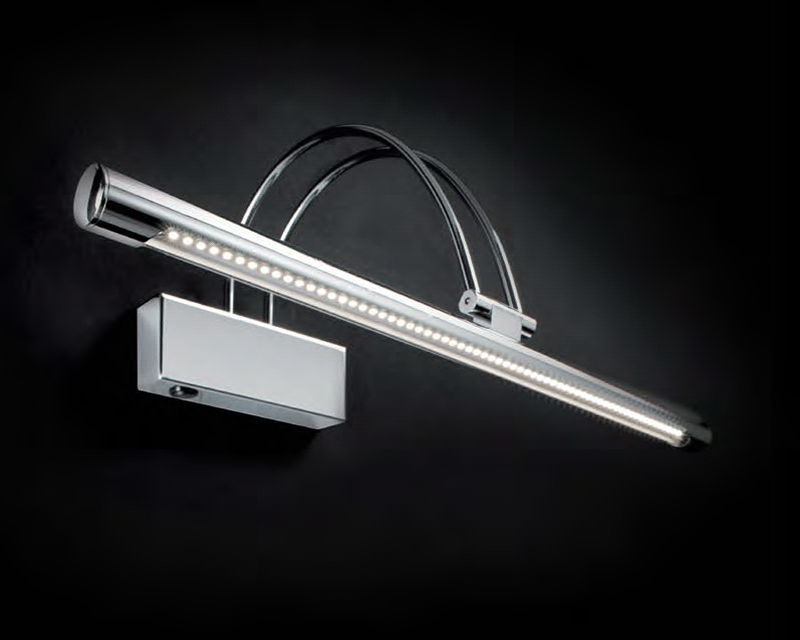 Bow L Cromo Ideal Lux Applique Led per Specchio