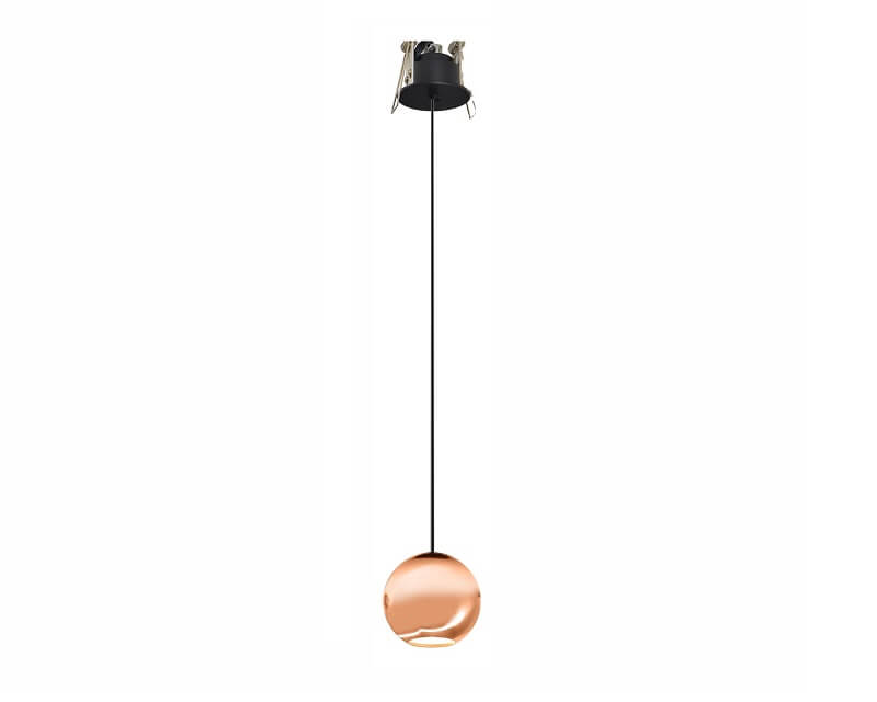Bora Beneito Faure Sospensione Led a Incasso Oro Rosa