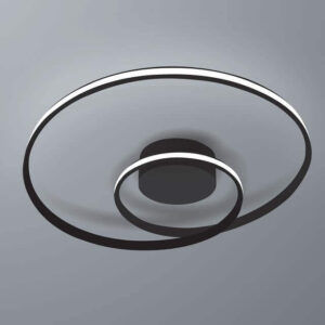 Circuit Vivida International Plafoniera Led Dimmerabile Nera