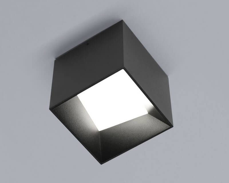 Cube Vivida International Plafone Led Nero