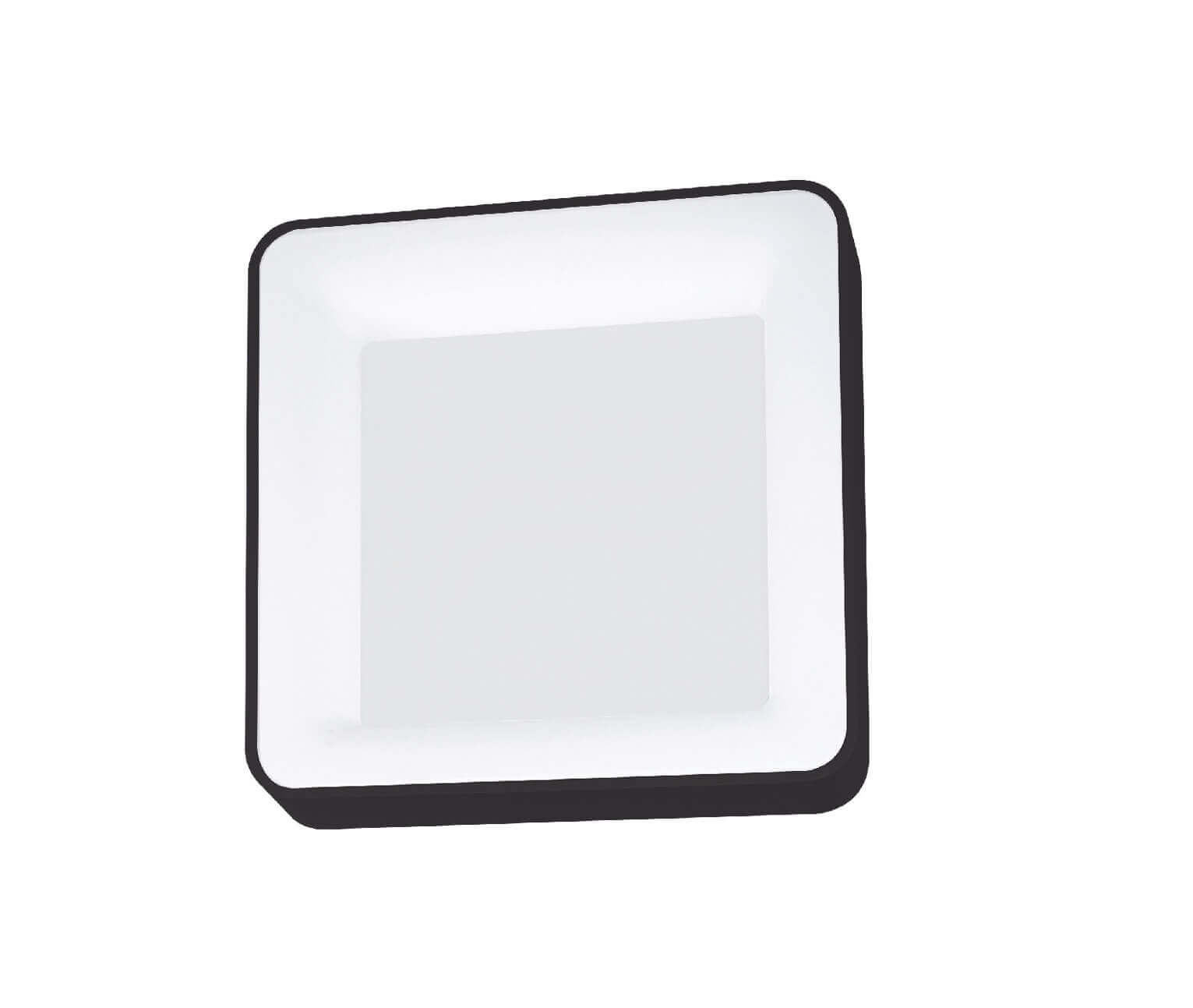 Inner S Vivida International Plafoniera quadrata nera