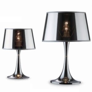London Cromo TL Ideal Lux Lampada Da Tavolo