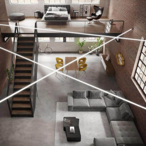 Linea Sforzin Plafoniera Led Modulare