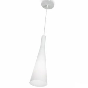 Milk Ideal Lux Lampadario Bianco