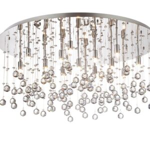Moonlight PL Ideal Lux Plafoniera In Cristallo Cromo