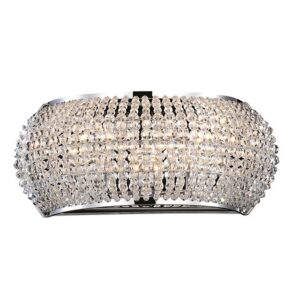 Pasha' Ideal Lux Applique Classica in Cristallo