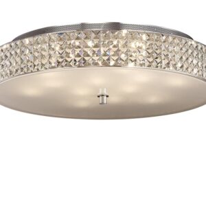 Roma PL Ideal Lux Plafoniera in Vetro e Cristallo