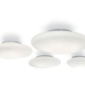 Smarties Pl Ideal Lux Plafoniera Economica Moderna Bianca