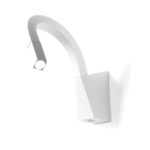 Snake W3 Decòrative Linea Light Applique Led Da Comodino (con pulsante)