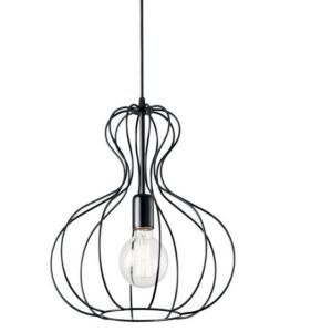 Ampolla 1 Ideal Lux Lampadario Stile Industriale