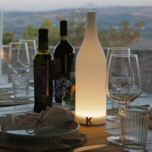 Bacco Karman Lampada Led da Tavolo Ricaricabile