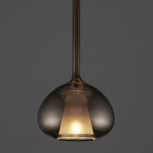 Beba Singolo Sforzin Lampadario di Design In Vetro Soffiato