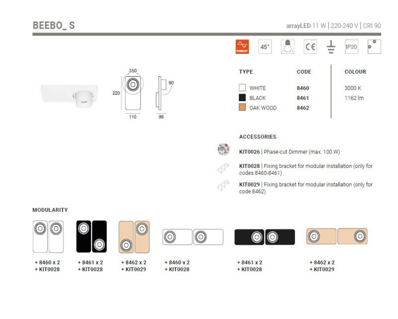 beebo-applique-led-plafone-orientabile-linealight