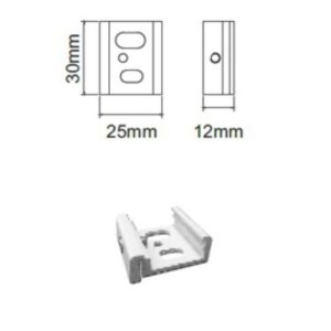 Kit Beneito Per Fissaggio Binario A Soffitto