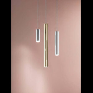 Birba_P Decorative Lampadario Moderno Cilindrico GU10