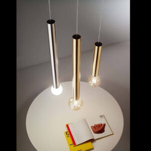 Birba_P Decorative Sospensione Moderna Cilindrica E27