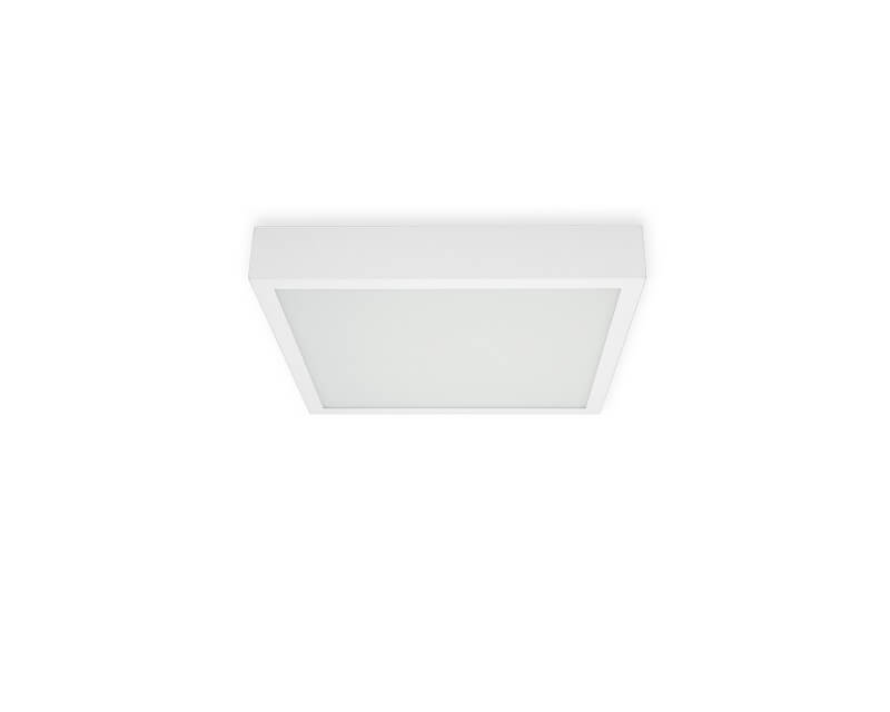 Box_SQ Led Linea Light Plafoniera/Applique Quadrata LED 25W Dimmerabile