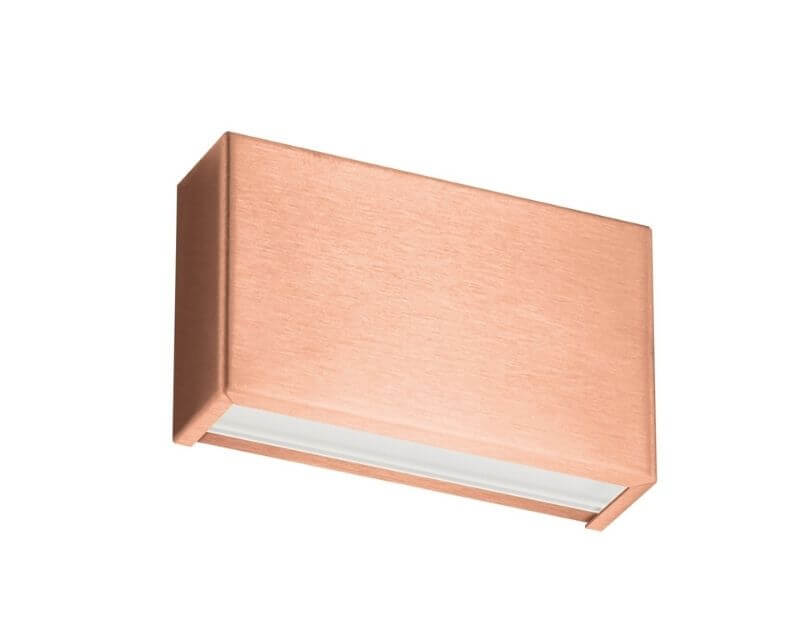 Box Mono Bi Emission Decòrative Applique Led Rame 5w