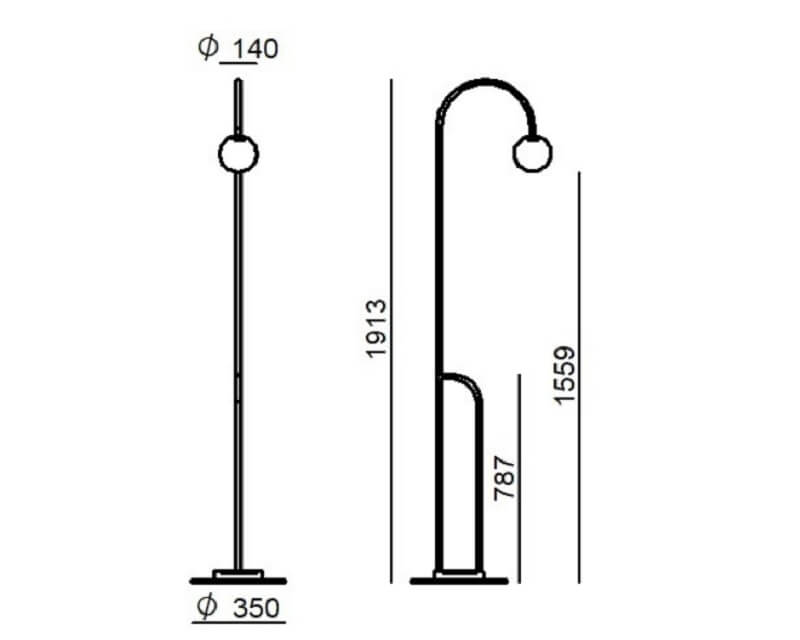 butler-decorative-linealight-lampada-da-esterno-dimensioni