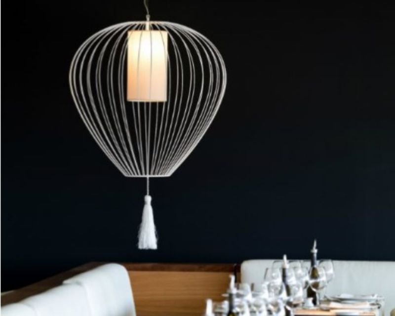 cell-karman-lampadario-per-interni-bianco-tondo