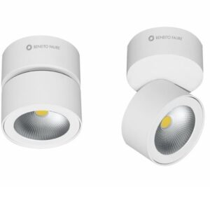 Concord Bianco Beneito Faure Applique/Plafone Led Orientabile 14w