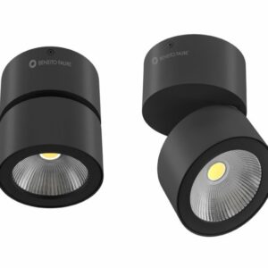 Concord Nero Beneito Faure Applique/Plafone Led Orientabile 14W