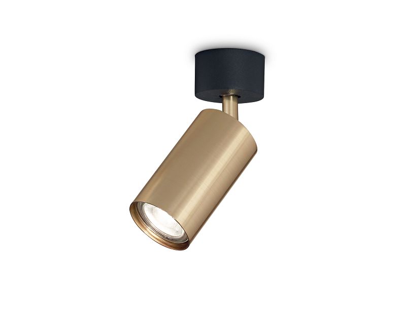 Dynamite Ideal Lux Spot Led Orientabile Nero Oro