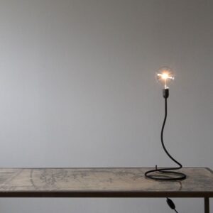 Fiore Renzo Serafini Lampada da Tavolo Stile Industriale
