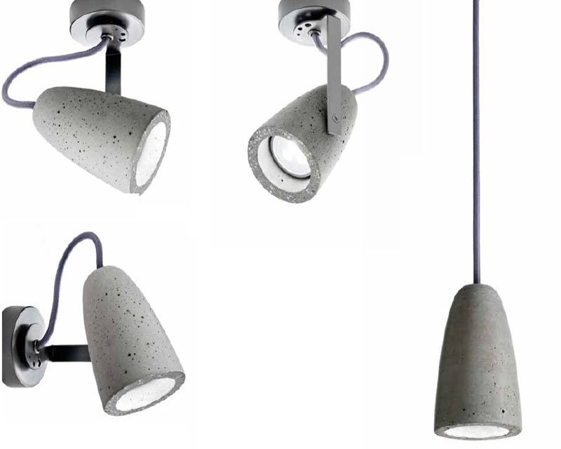 Forata-Sil-Lux-Plafoniera-applique-stile-industriale