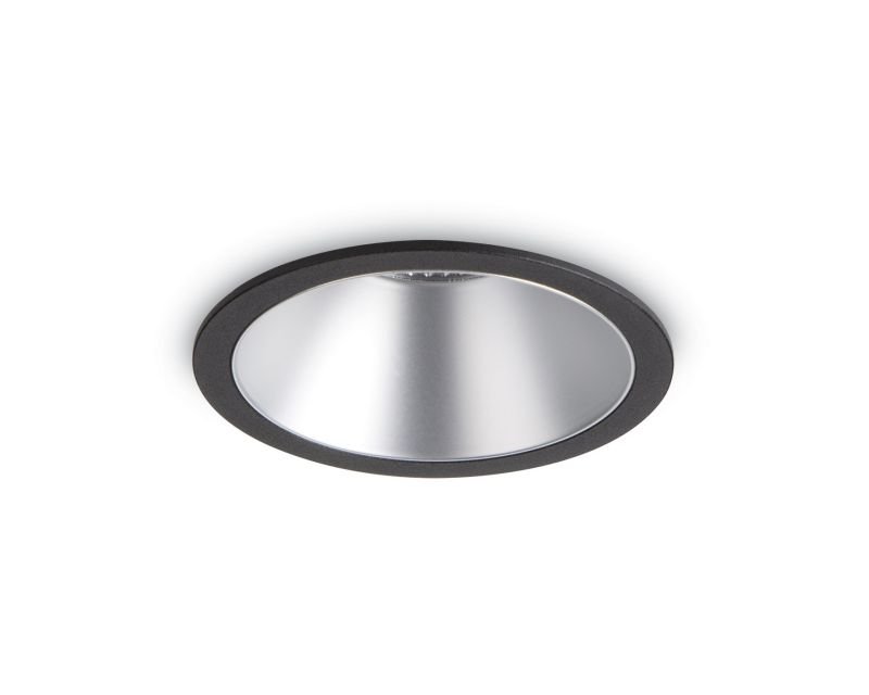 game-round-ideallux-faretto- da -incasso- tondo-silver