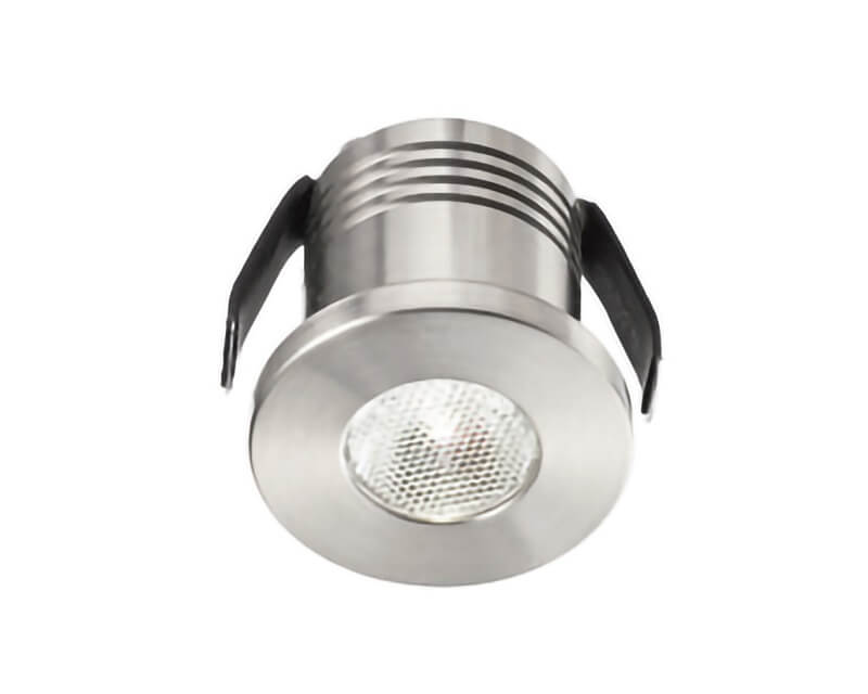 Glam Gea Luce Faretto Tondo Led Nickel