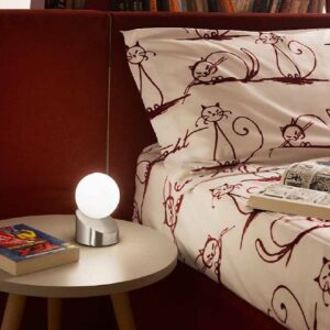 Gravity Fabas Lampada da Tavolo Led Moderna Dimmerabile