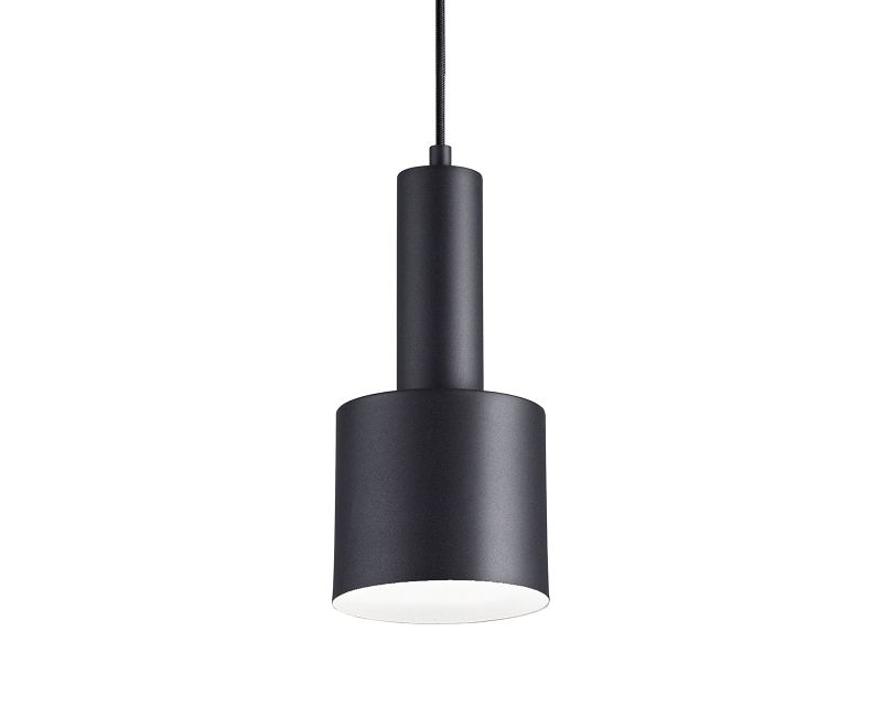 Holly Ideal Lux Lampadario Cilindrico Nero