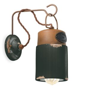 Applique Stile Industriale C1621 Industrial Collection Ferroluce