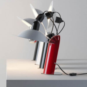 Lampiatta Stilnovo Lampada da Tavolo Orientabile Vintage 1971