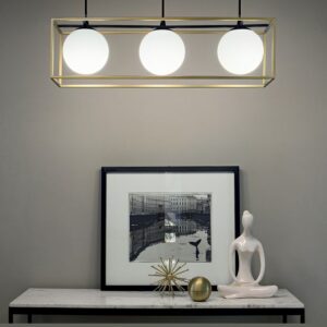 Lingotto Ideal Lux Lampadario Moderno Vintage 3 Luci