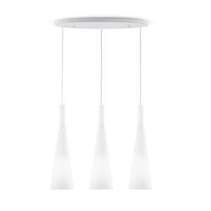 Milk Sp3 Ideal Lux Lampadario A Tre Luci