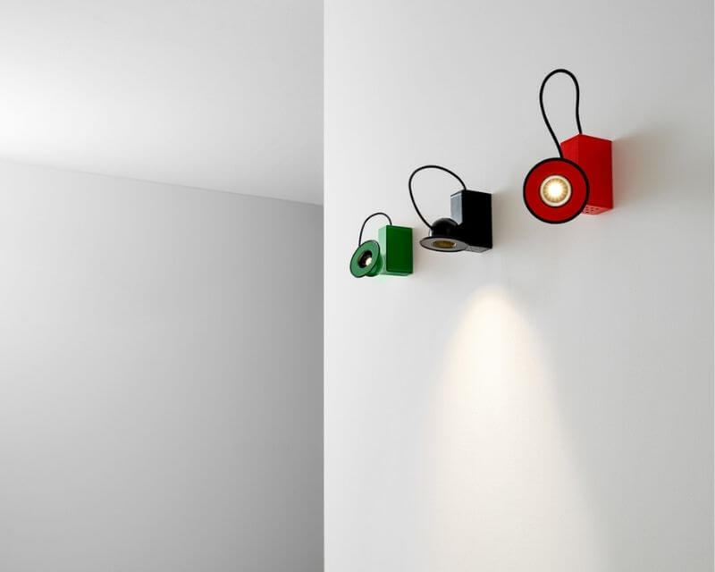 Minibox Stilnovo Applique Led Vintage 1981