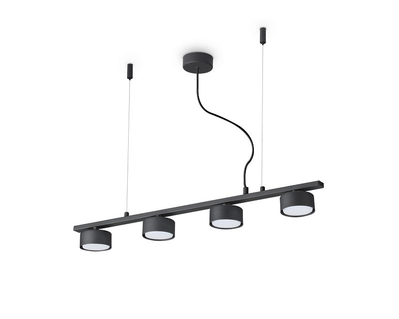 Minor S4 Ideal Lux Lampadario Led Moderno a Binario