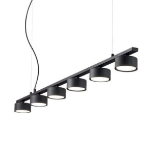 Minor S6 Ideal Lux Lampadario Led Moderno a Binario