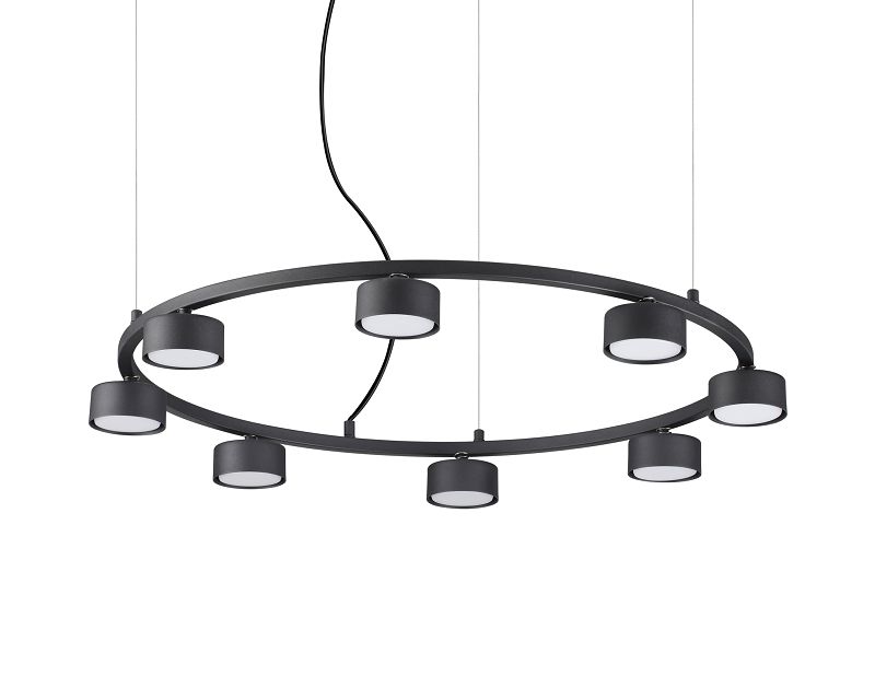 Minor Round Ideal Lux Lampadario Led Moderno Big