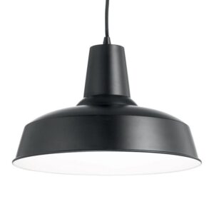 Moby Sp1 Ideal Lux Lampadario in Stile Industriale Nero