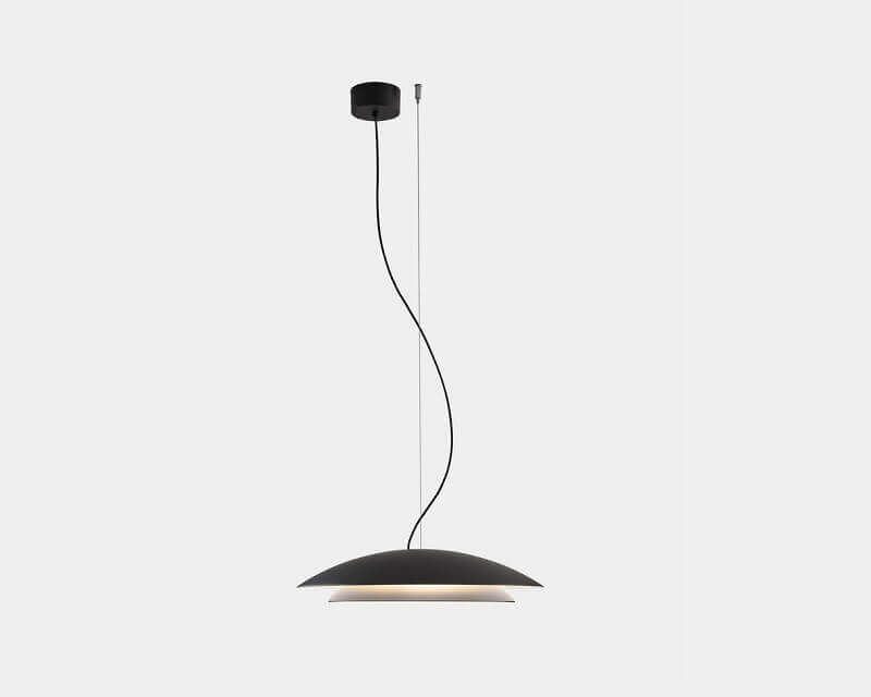 Noway Leds-C4 Lampadario Led Moderno Nero