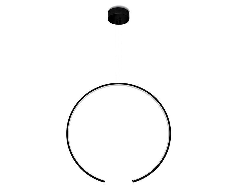 Olympic Vivida International Lampadario Led Nero
