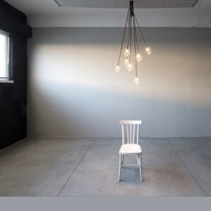 Ombrello Lampadario Led Industrial Chic Renzo Serafini
