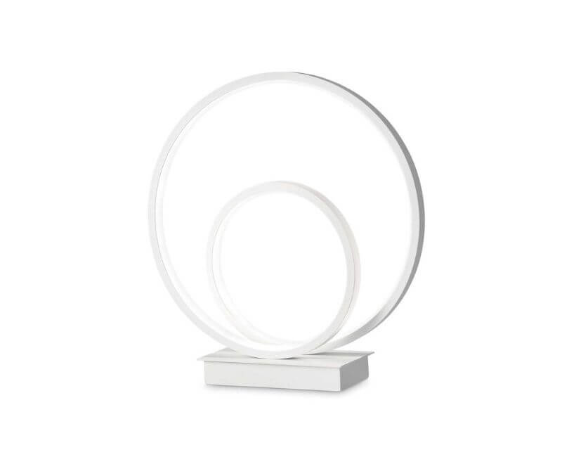 OZ Ideal Lux Lampada Da Tavolo Led Moderna Bianca
