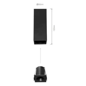 Accessorio Quadro Beneito Faure Per Plafone Faretto Led Pulsar