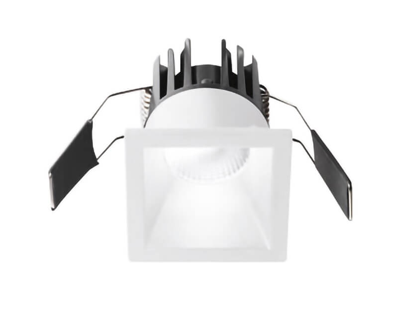 Qebui Gea Luce Faretto led quadro retratto bianco