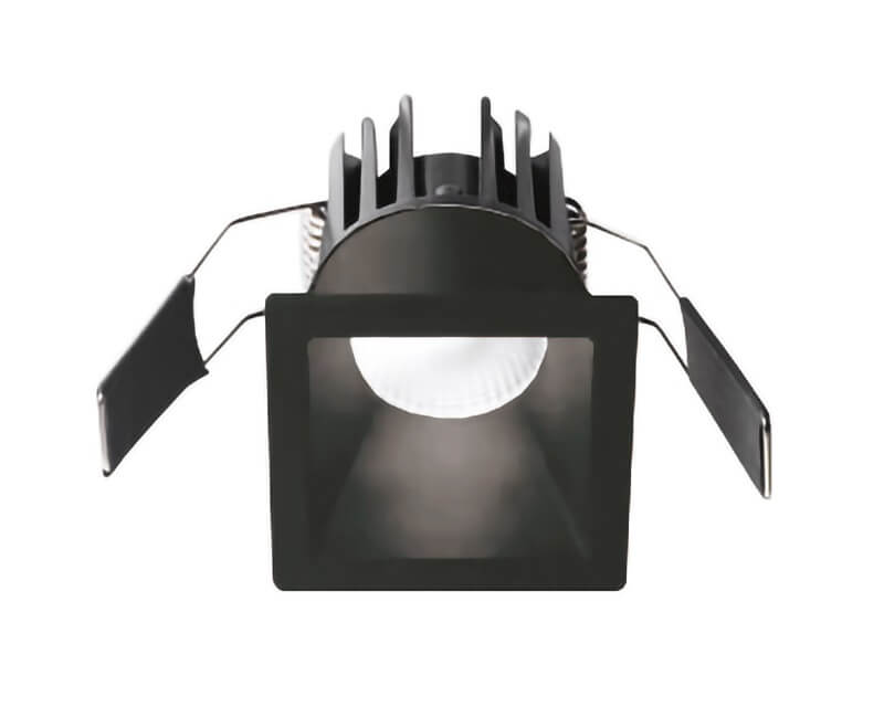 Qebui Gea Luce Faretto led quadro retratto nero