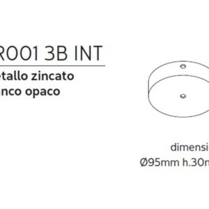 Art. SR0013B INT Rosone Singolo KARMAN